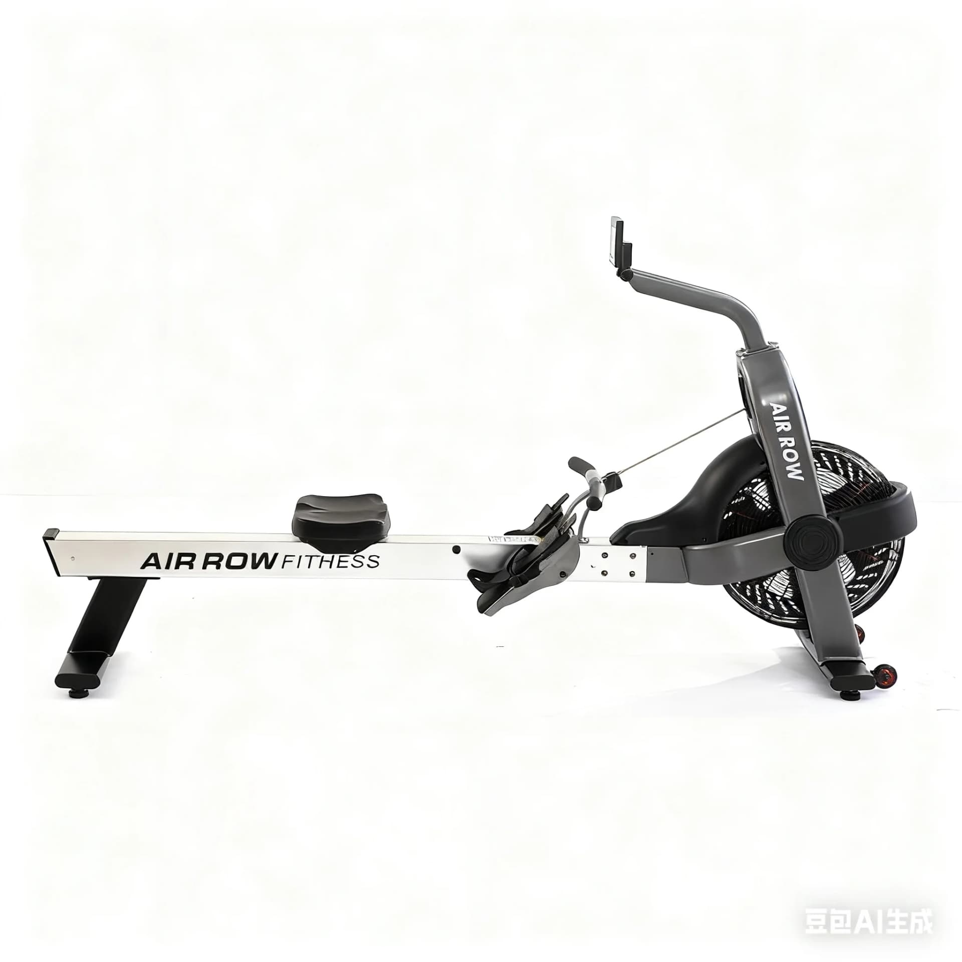 Gym Equipment Fitness Owing Machine High Quality Good Stability Commercial Air Rower Aerobic Exercise Factory Price Hot Sale