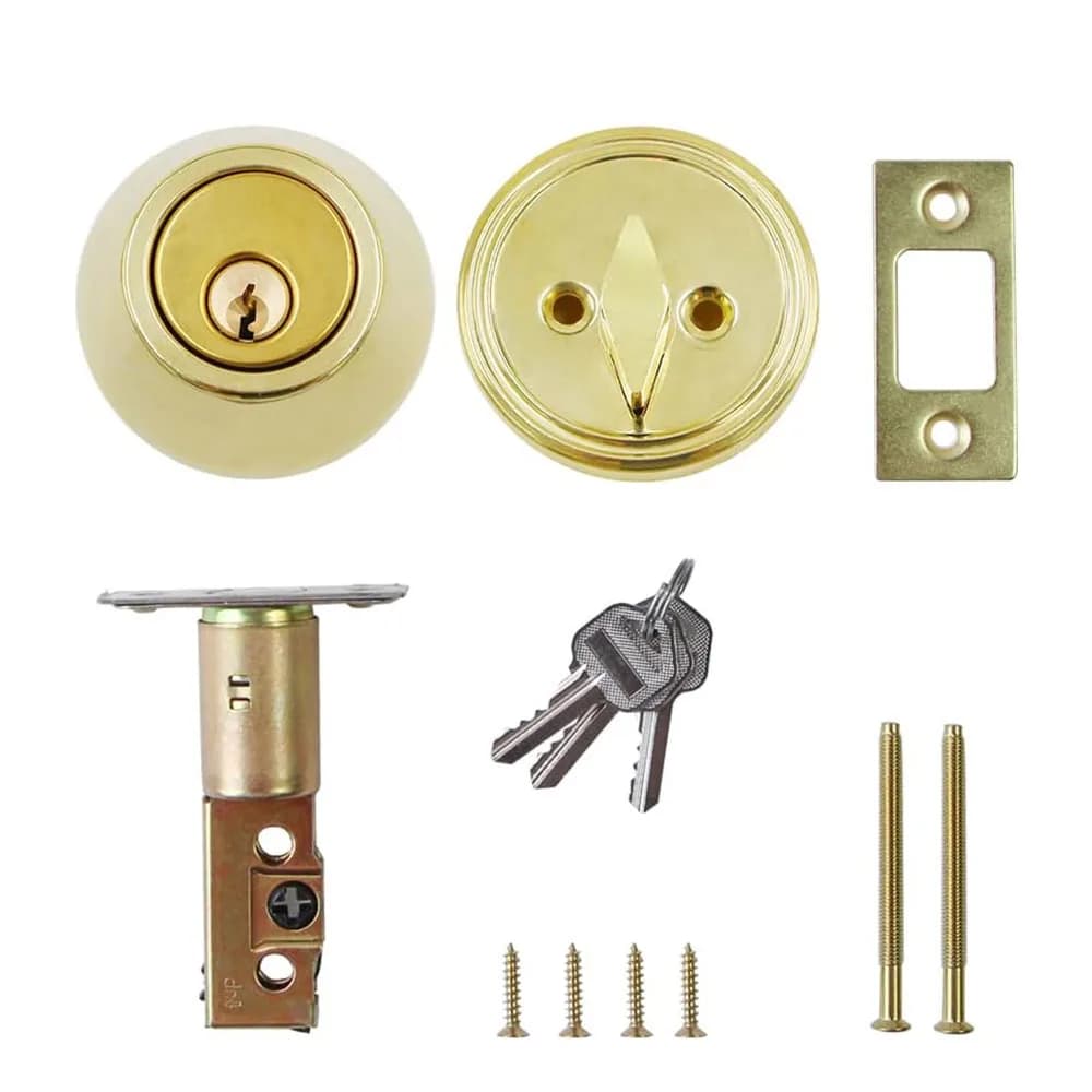 Stainless Steel Single Cylinder Deadbolt