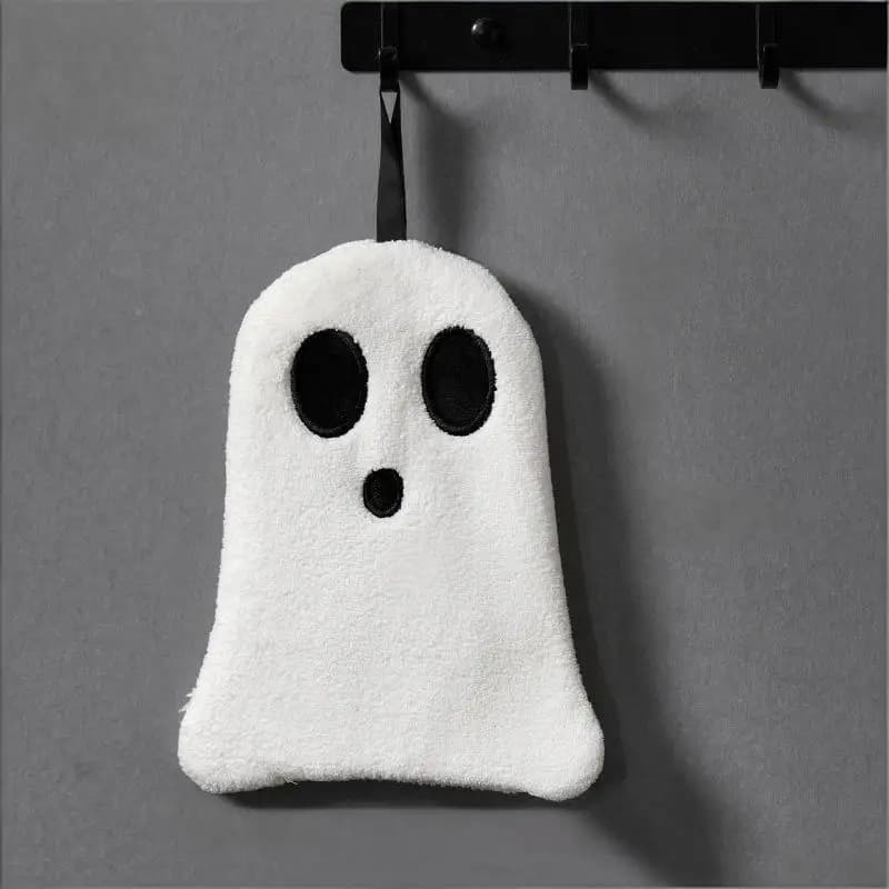 Ghost Shaped Halloween Hand Towel