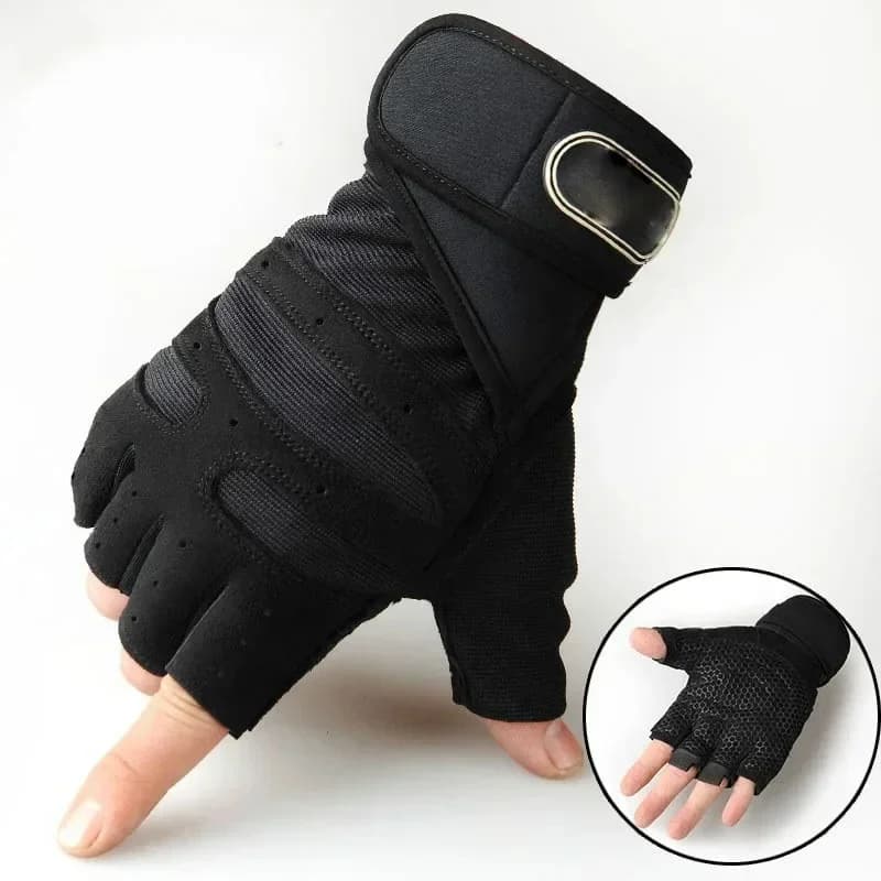 Half-Finger Wrist Guard Gloves for Fitness