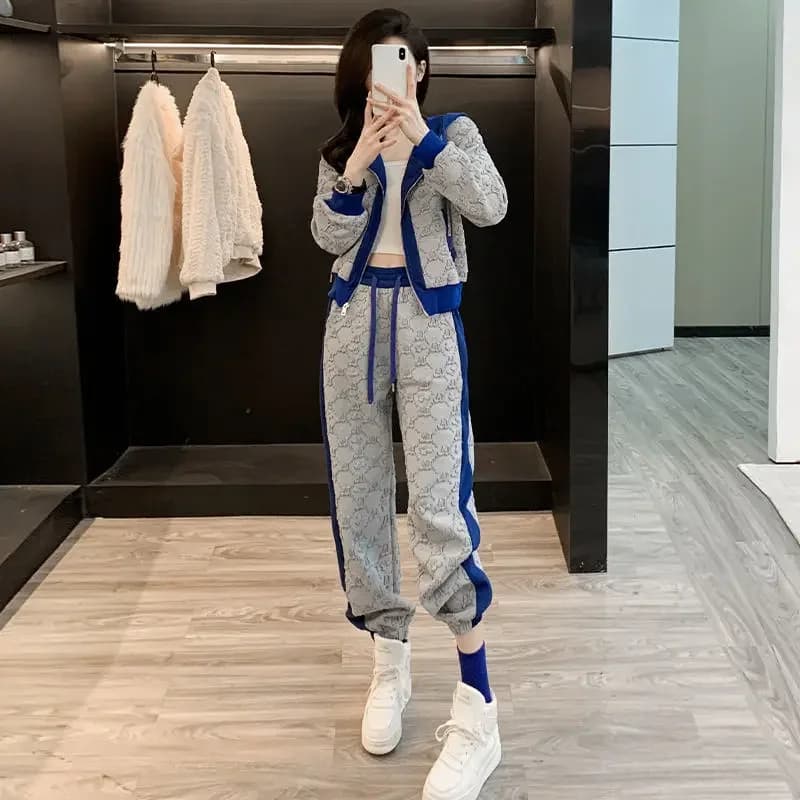 Women's Two-Piece Tracksuit Set