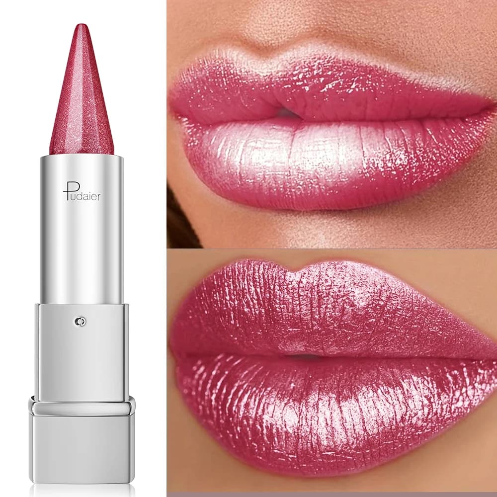 Pearl Shimmer Metallic Lipstick