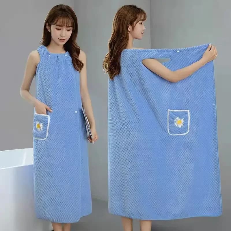 Cotton Bath Wrap Towel Robe