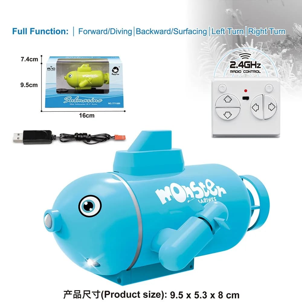 RC Mini Submarine Remote Control Boat