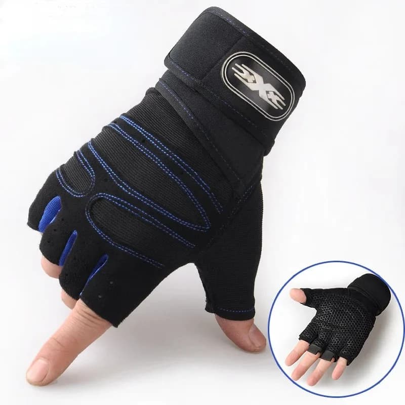Half-Finger Wrist Guard Gloves for Fitness