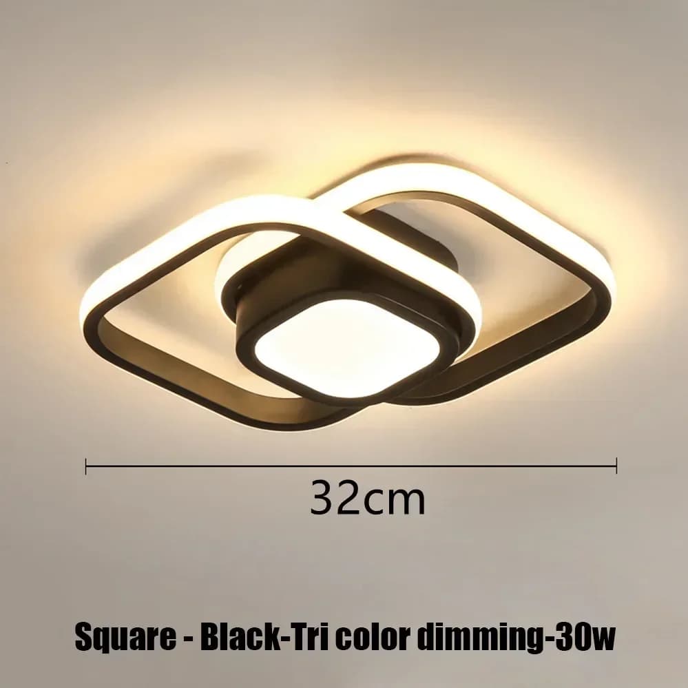 LED Strip Aisle Ceiling Lights Modern Minimalist Living Room Lamps For Balcony Entrance Home Decor Fixtures various styles