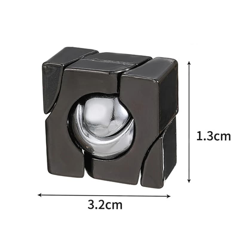 3D Metal Brain Teaser Puzzle