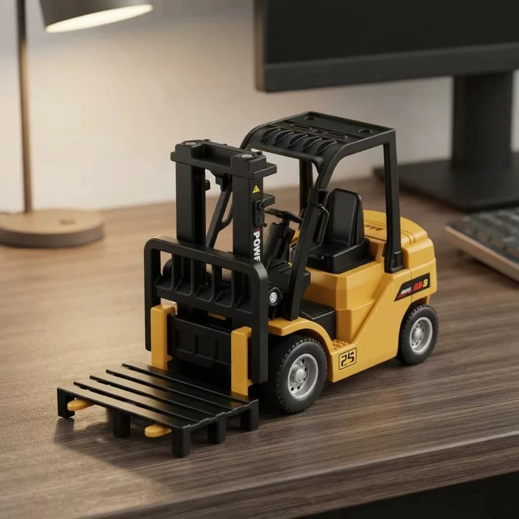 Remote Control Construction Vehicle Toy Set