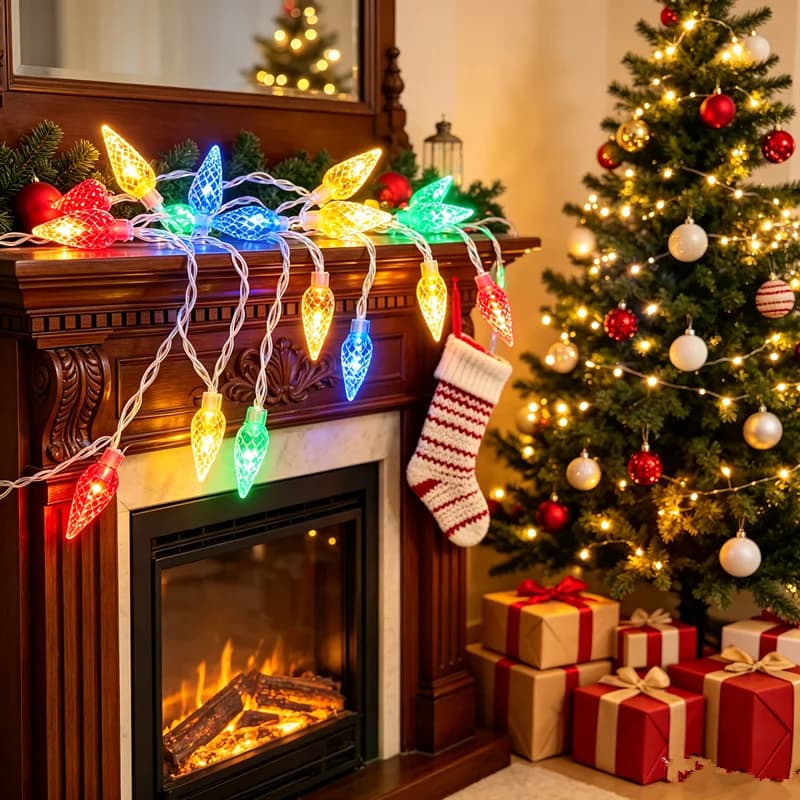 RGB Fairy String Lights Battery USB Powered