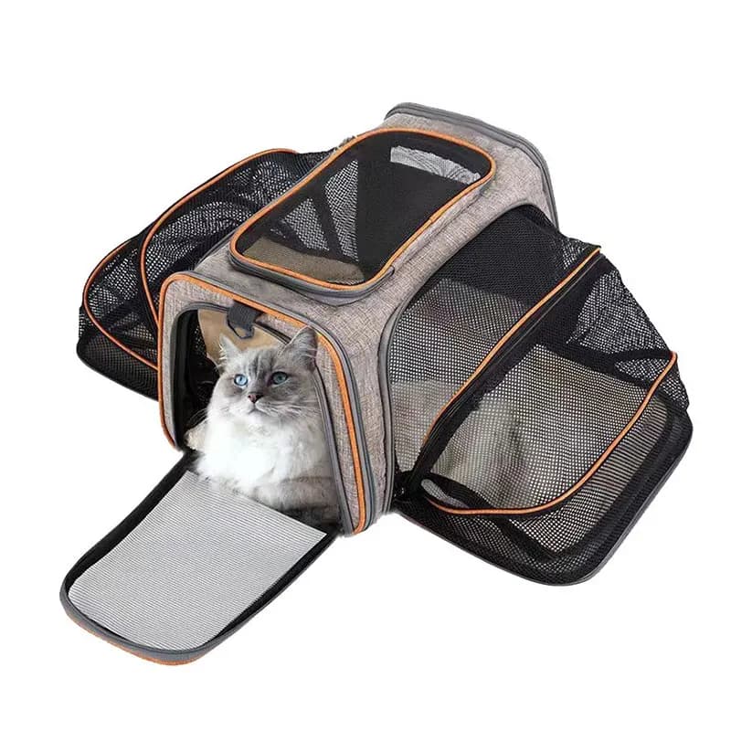 Pet Carrier Bag Portable Breathable Foldable