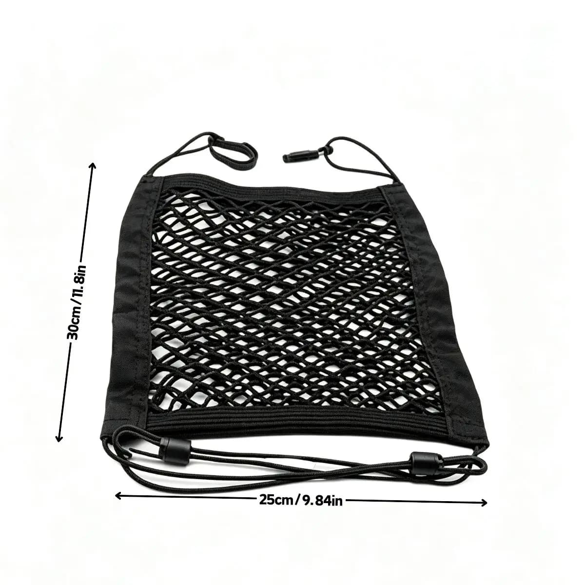 Dog Car Barrier With Mesh Storage