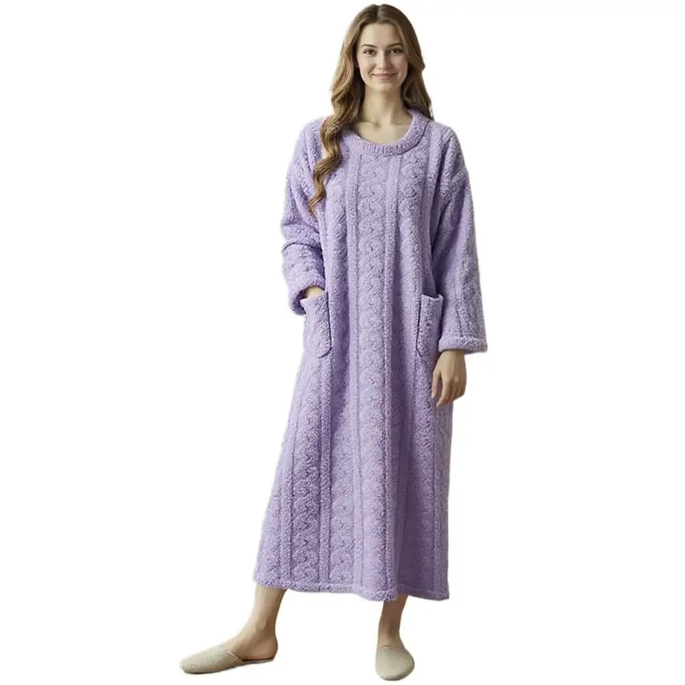 Women's Fuzzy Fleece Nightgown