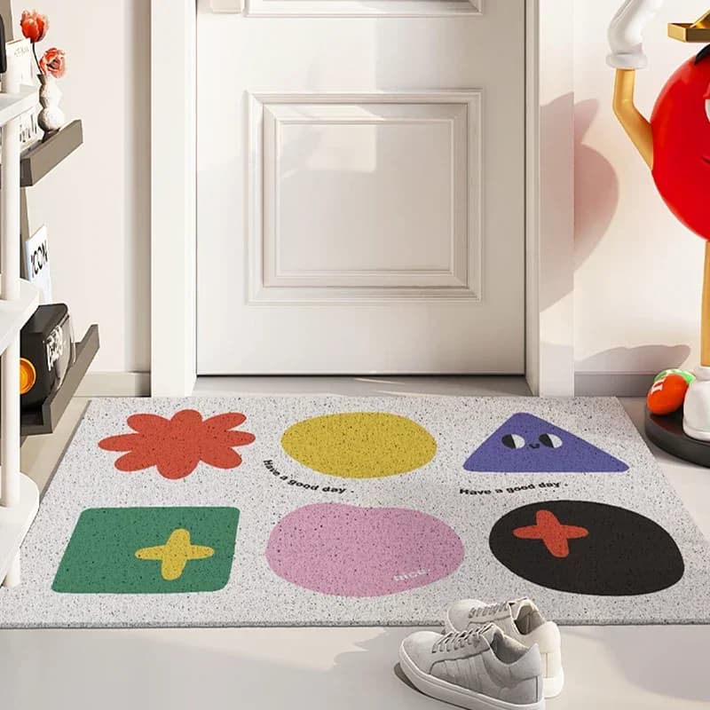 Non-Slip Entrance Doormat with Cartoon Design