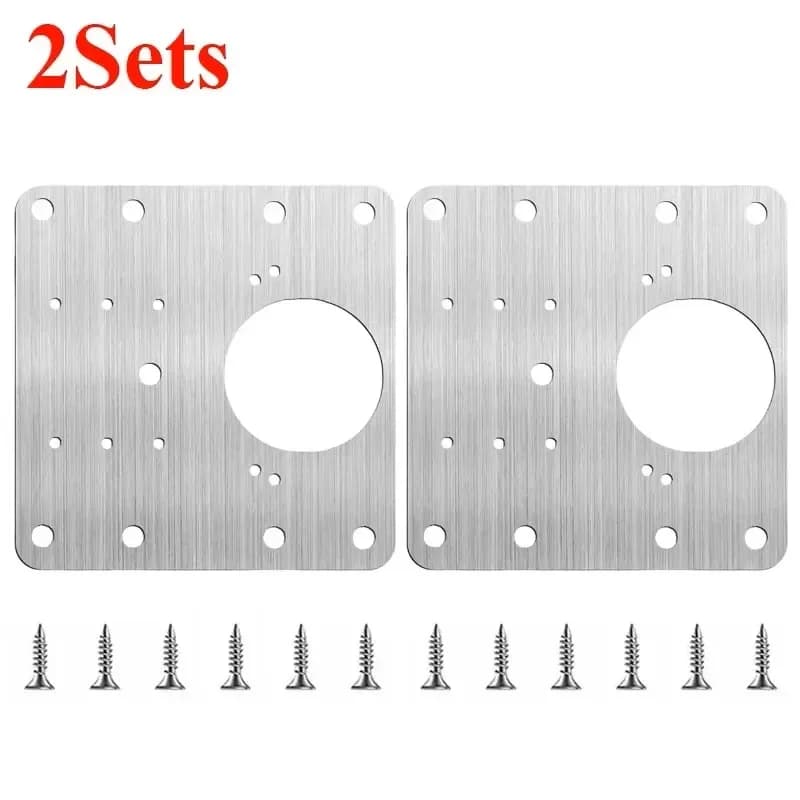 Cabinet Door Hinge Repair Mounting Plate