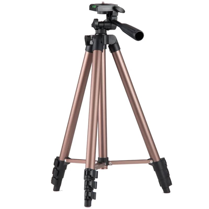 Aluminum Alloy Photography Tripod with Phone Holder