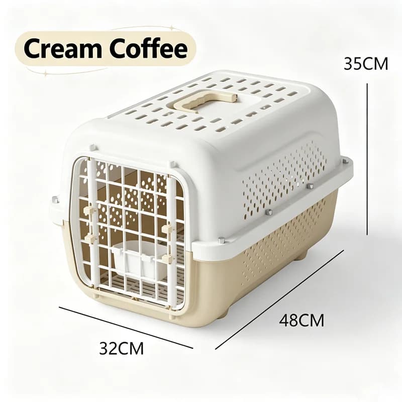 Airline Approved Pet Carrier Hard Sided Kennel