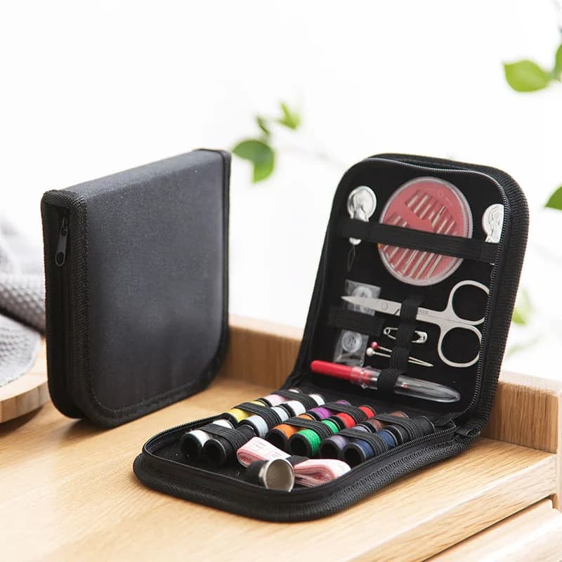 Premium Sewing Supplies Set with Needles and Thread