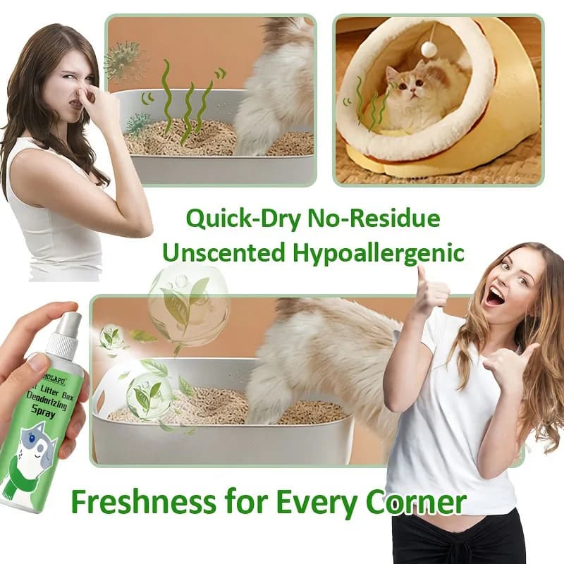 Cat Litter Deodorizing Spray