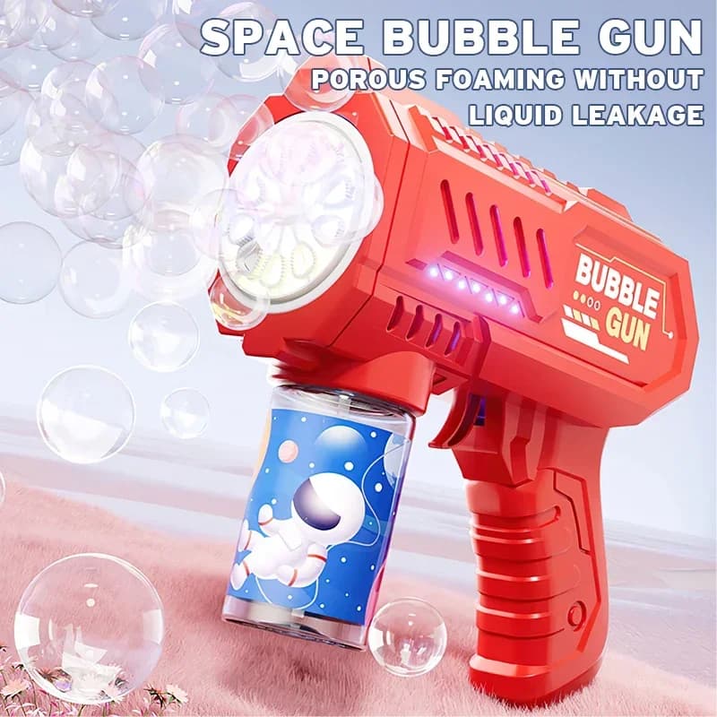 Automatic Bubble Gun with Bubble Liquid