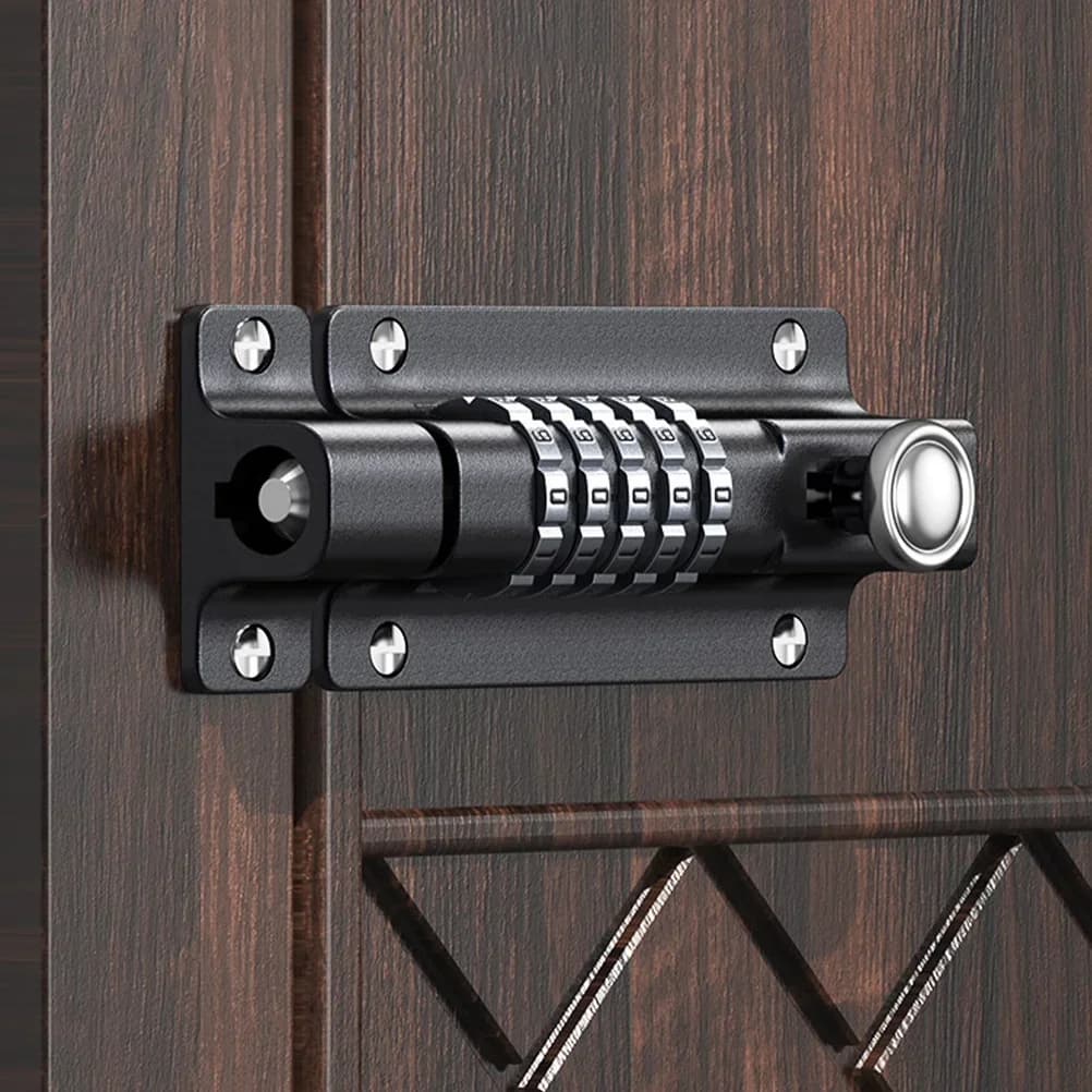 Combination Deadbolt Lock for Metal Doors