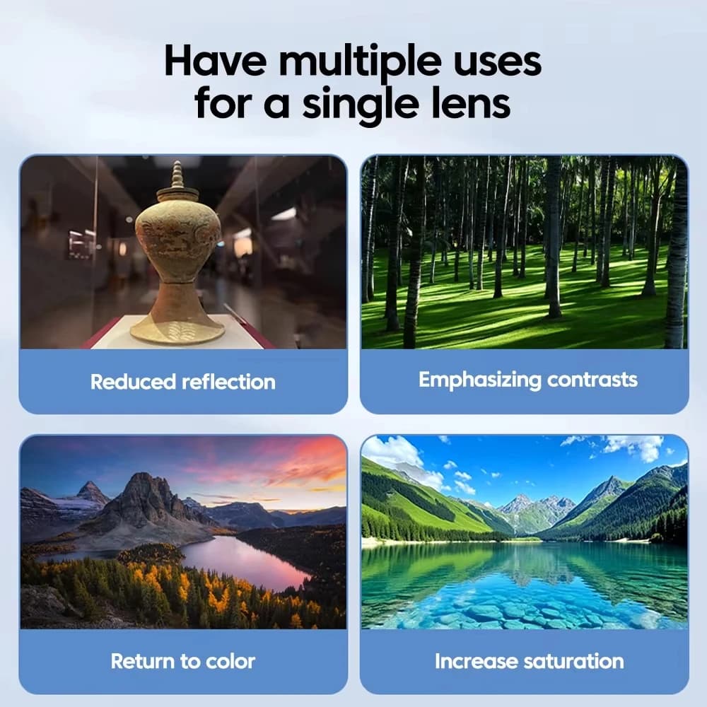 52mm Circular Polarizing Filter for Phone Cameras