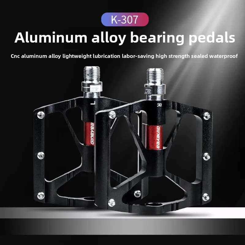 Aluminum Alloy Flat Platform Bicycle Pedals