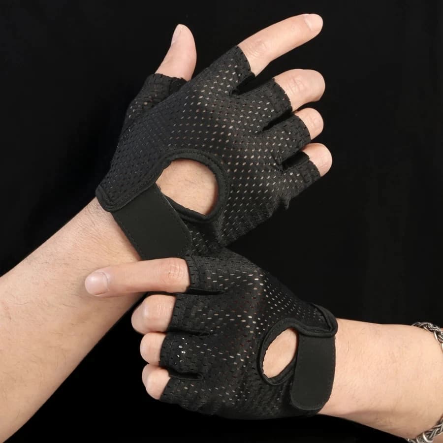 Breathable Half-Finger Weight Lifting Gloves