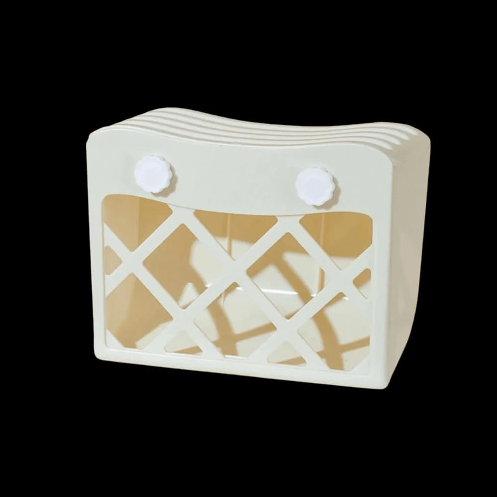 Hanging Rabbit Hay Feeder with Lid