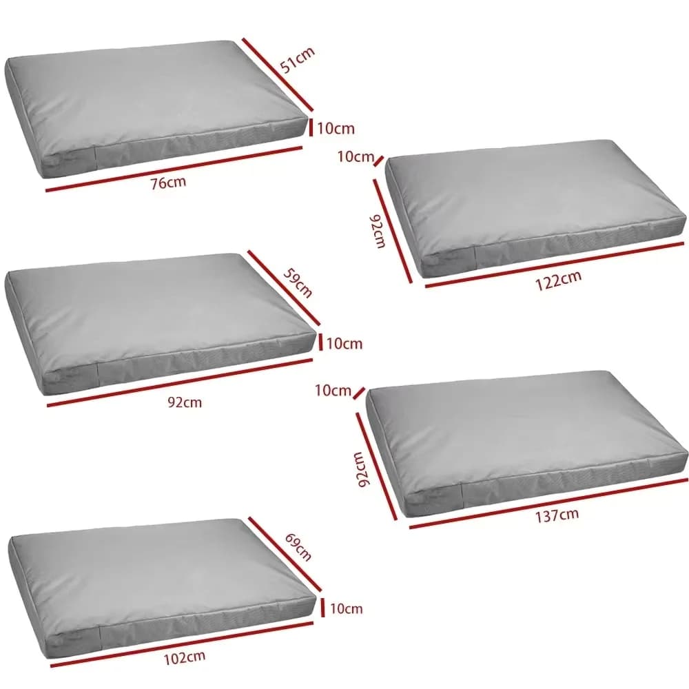 Washable Dog Bed Cover with Zipper
