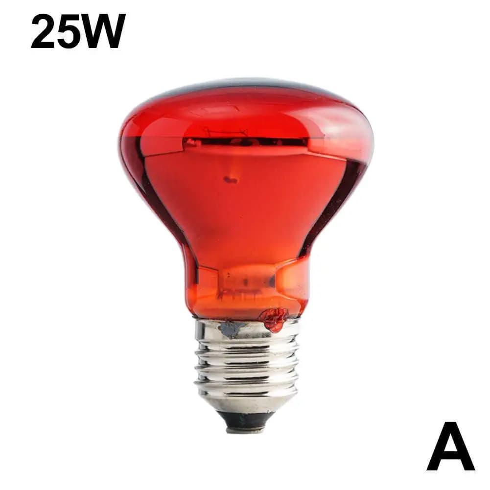 Reptile Heat Lamp Bulb UVA Day Night 25-100W