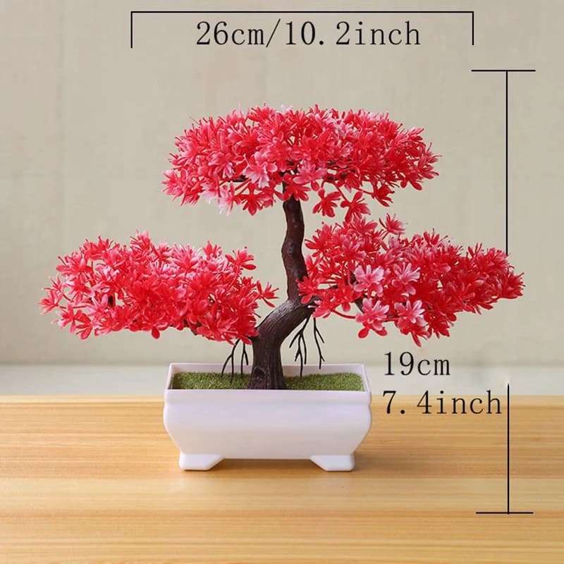 Artificial Bonsai Tree Plant Decoration