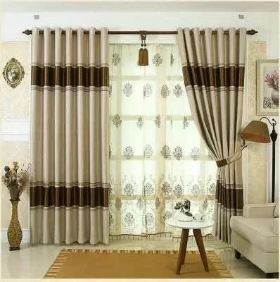 Tulle Thick Curtains for Living Room and Bedroom