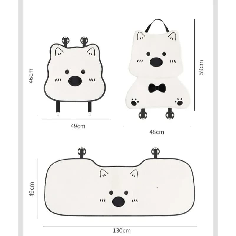 Car Rear Seat Cushion