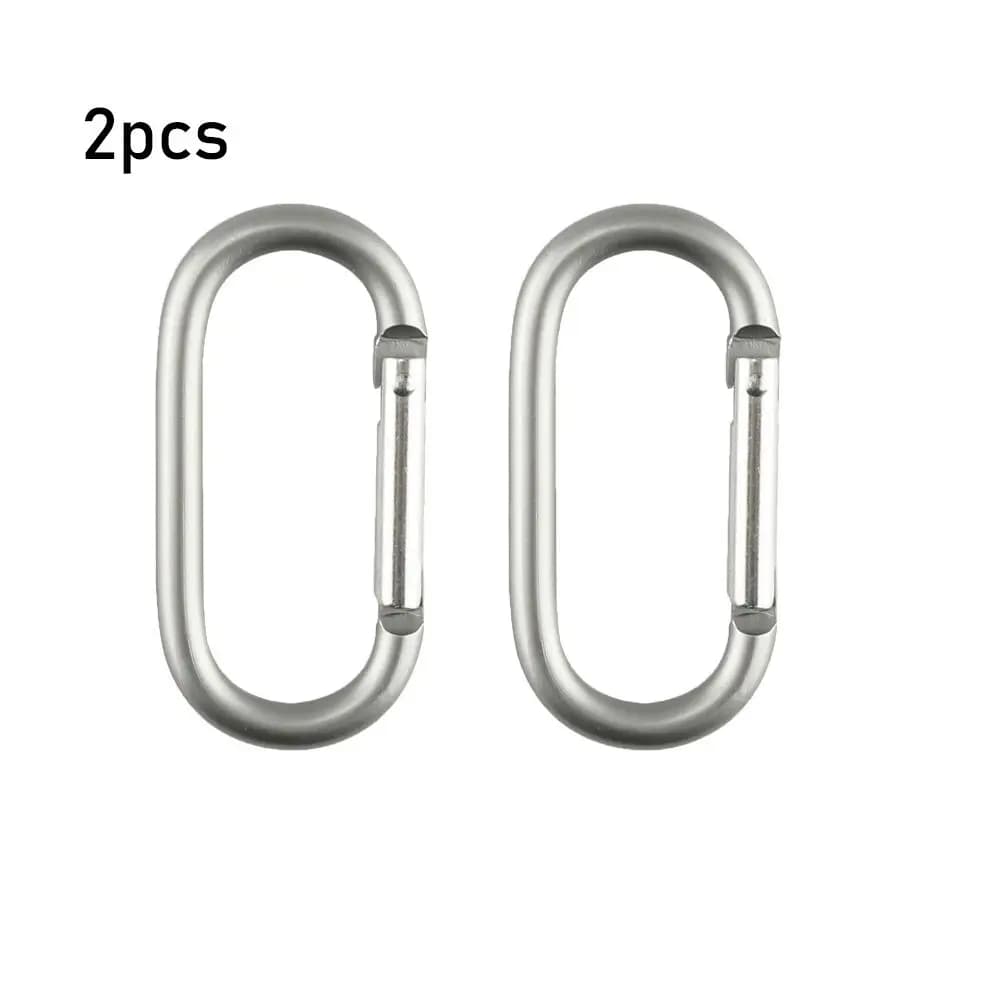 2/5/10pcs Survival Gear Camping Hiking Outdoor tool Camp Mountaineering Hook Buckle Keychain Travel Kit Climing Carabiner