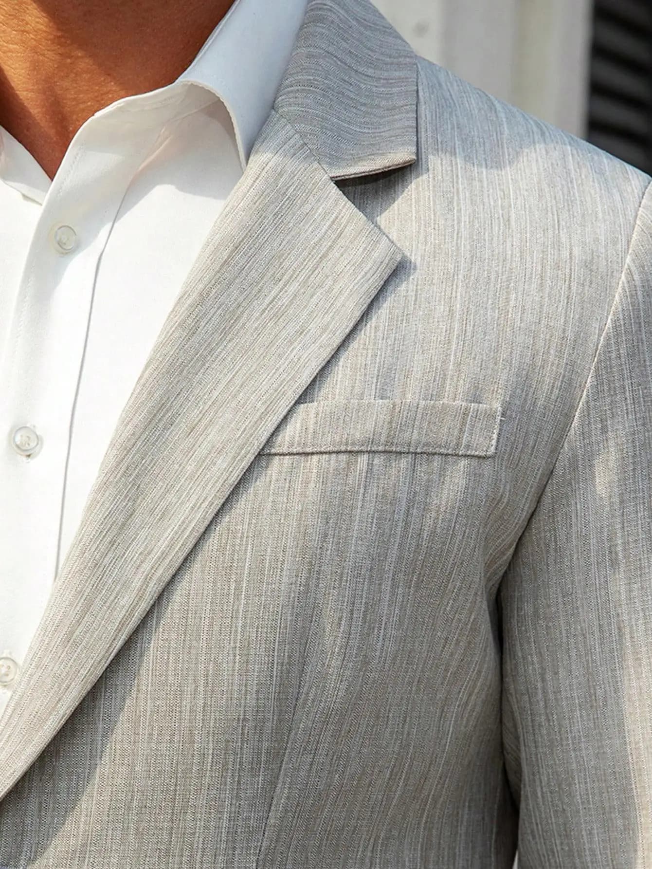Men's Slim Fit Summer Business Suit Set