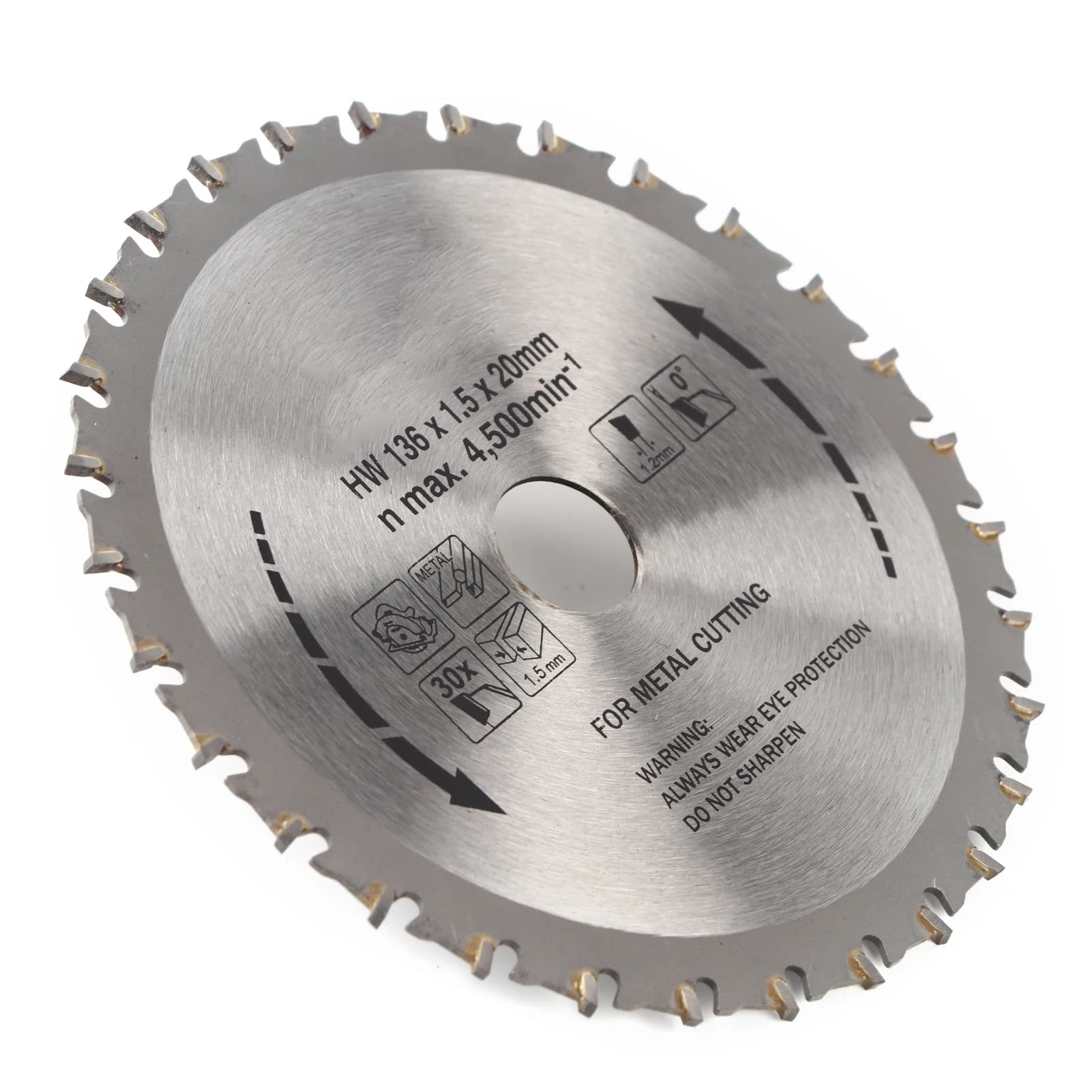 Metal Cutting Circular Saw Blade 136mm