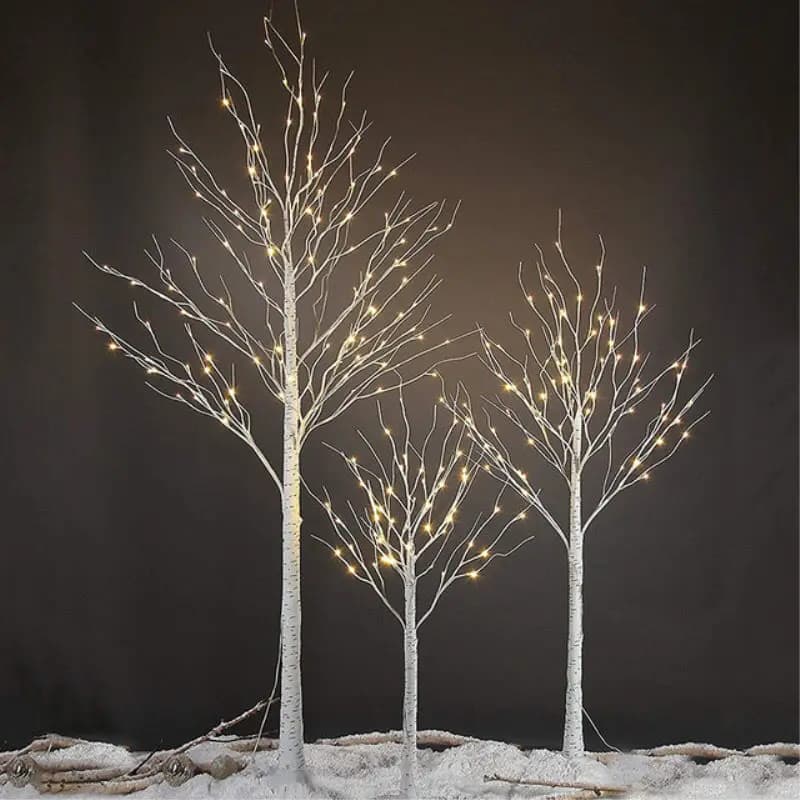 LED Birch Tree Lights Indoor Decoration