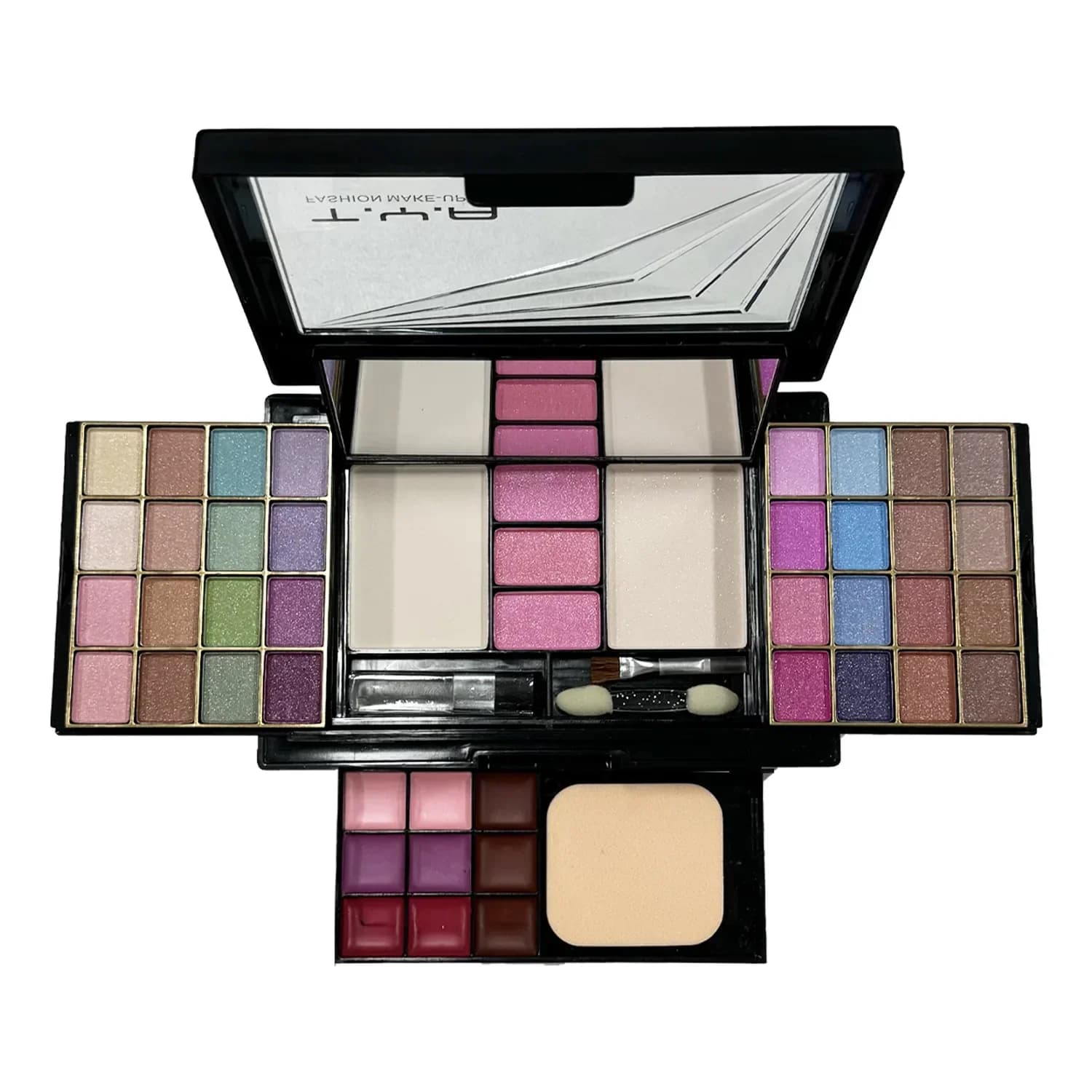 Makeup Kit Full Set for Women Multi-functional All in One Box New 46Color Face Lipstick Eye Shadow Eyebrow Brush Make Up Palette
