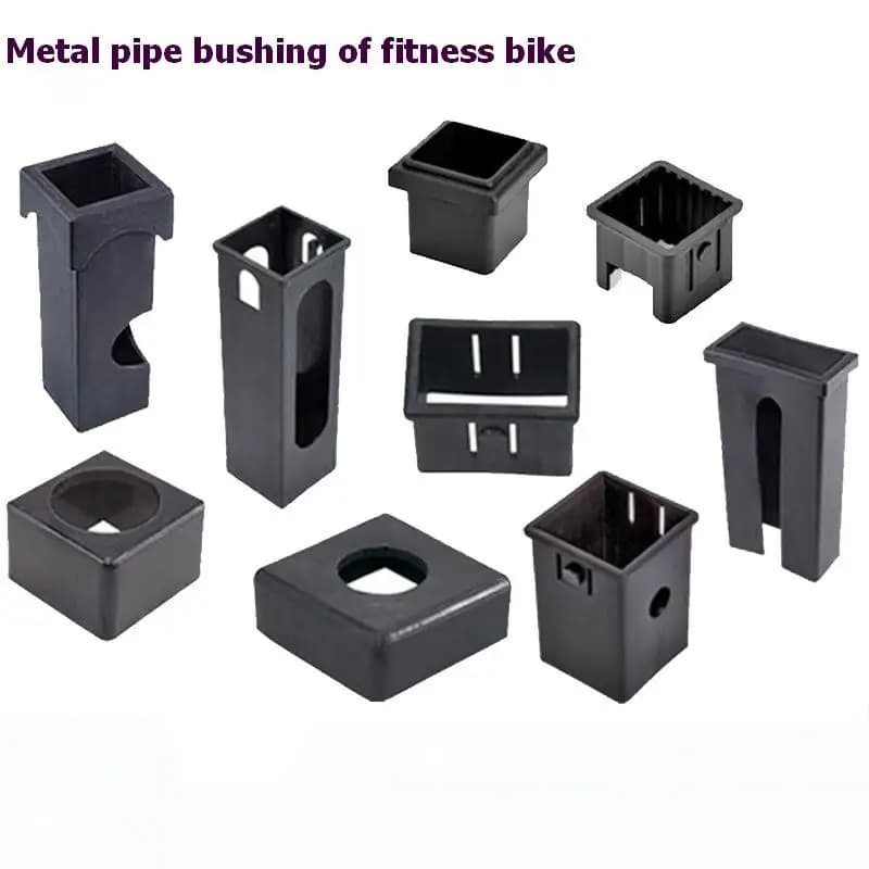 Fitness Equipment Accessories PE Hollow Plastic Sleeve Metal Pipe Sliding Sleeve Isolation Sleeve Hollow Bushing  Liner Bushing