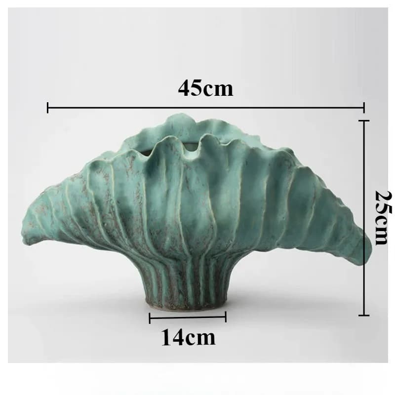 Ceramic Flower Vase Modern Decorative Pottery