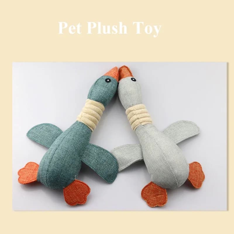 Plush toys and pet supplies are suitable for all puppies who can squeak funny and durable chew toys and pet supplies