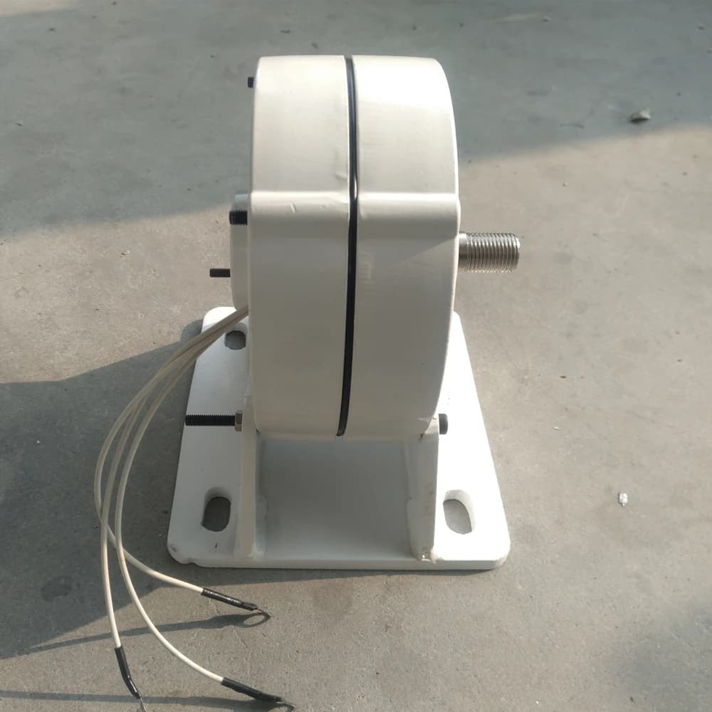 Home Use 3KW 5KW 6KW 12V 24V 48V 3 Phase Gearlesse Prmanent Magnet Generator AC Alt Penartors with Motor Speed Reducer DIY