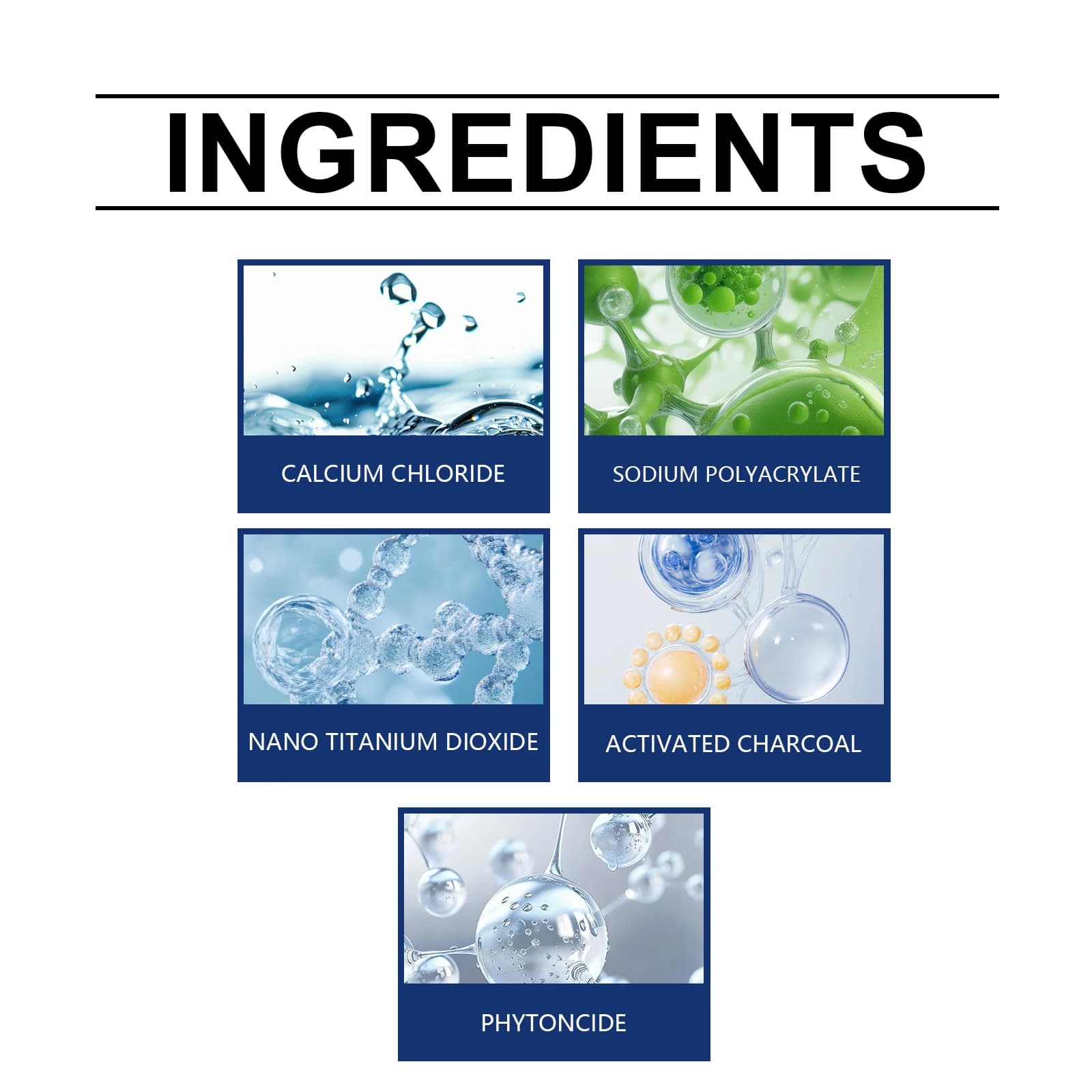 Odor Eliminator and Moisture Absorber Box