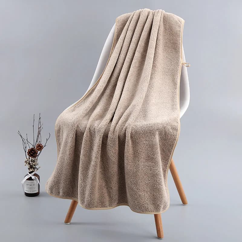 Bamboo Charcoal Lint-Free Bath Towel