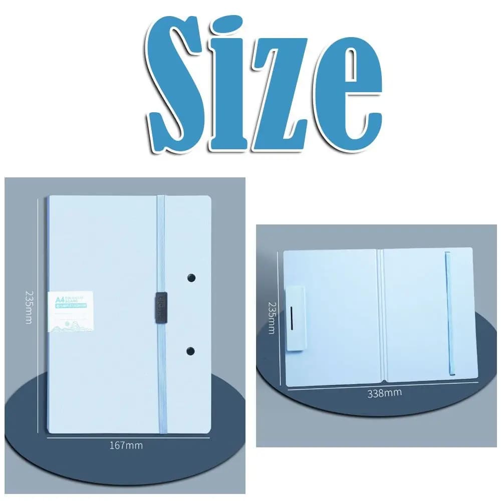 Foldable A4 to A5 File Folder