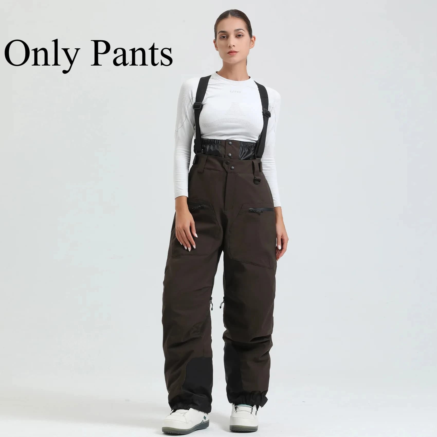 Women's Windproof Waterproof Snow Pants
