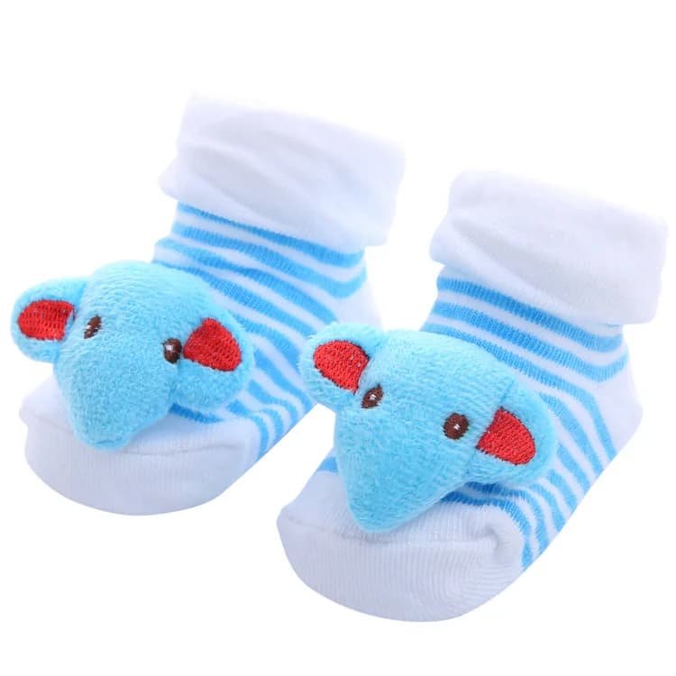 Baby Socks Newborn Anti-Slip Cartoon Animals