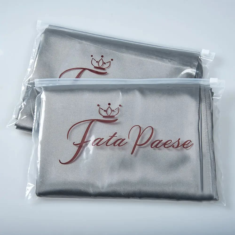 Satin Pillowcases Queen Size Pair