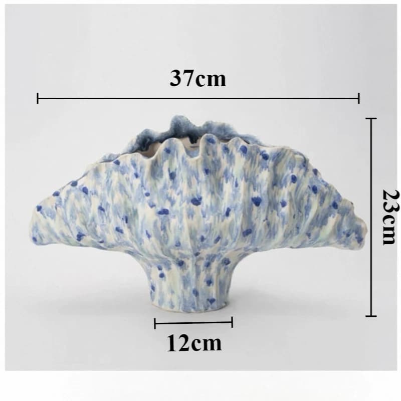 Ceramic Flower Vase Modern Decorative Pottery