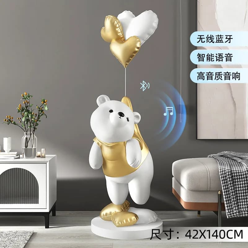Floor-standing Ornament Home Decor Next to TV Cabinet Light Luxury and Elegant Housewarming New Home Gift